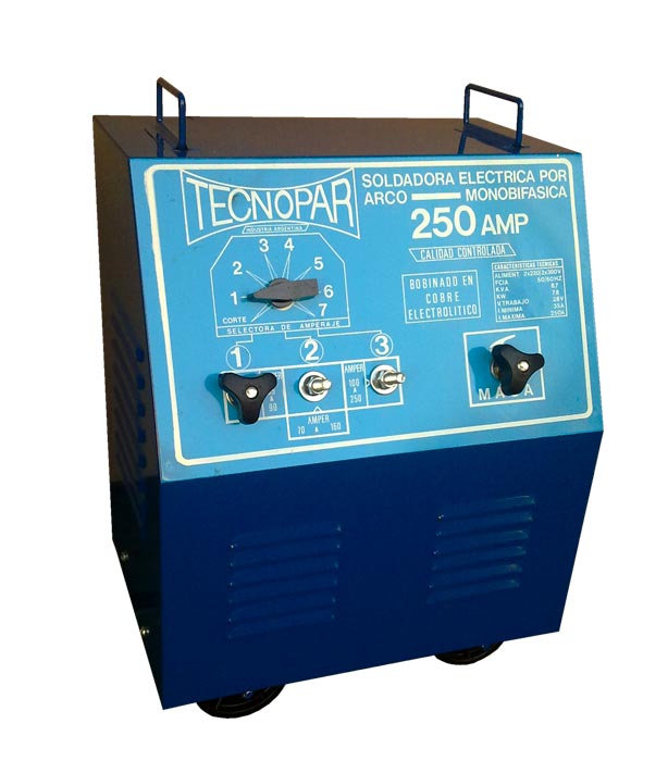 Soldadora Eléctrica monobifásicas SMB-250 Soldadora Eléctrica monobifásicas SMB-250